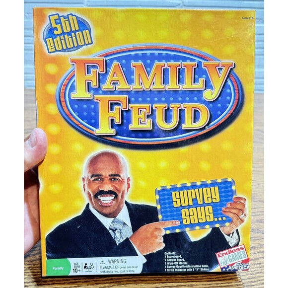Family Feud 5th Edition Competition Game Show Home Edition Endless Games USA - Picture 1 of 9